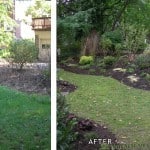 Wynewood Yard Landscaping Before and After