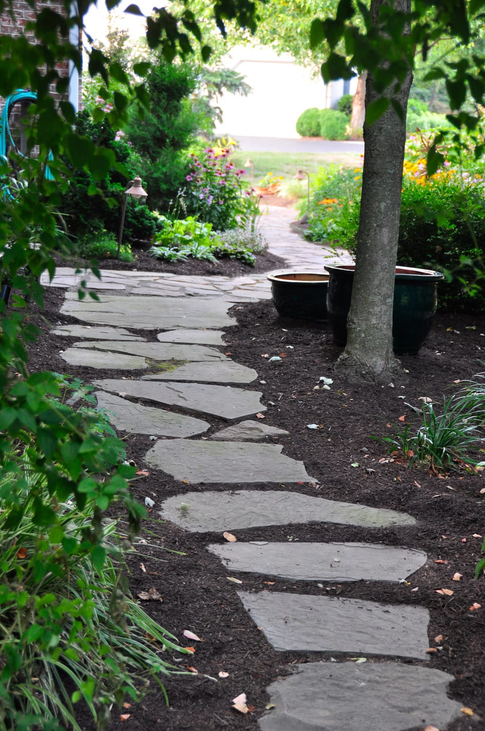 Flagstone Walkways Pathways Naturescapes Landscape Specialists