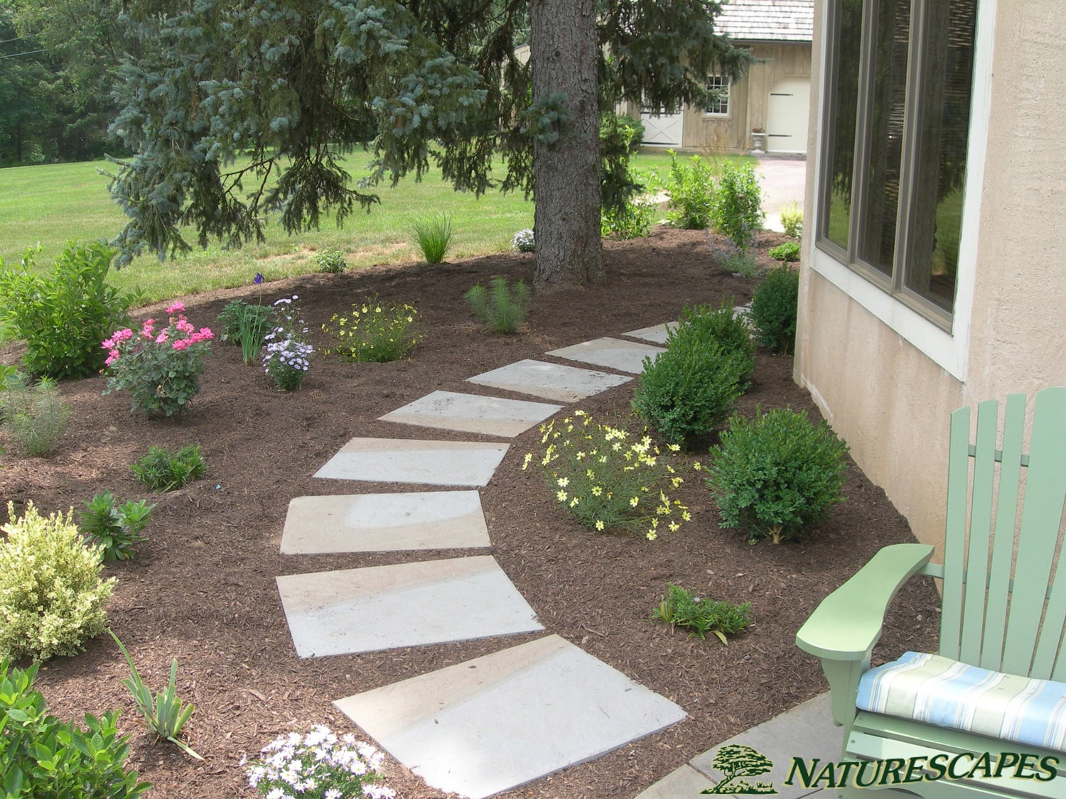 Landscape Design Profile Garden with Natural Stone 