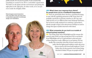 Naturescapes featured in Landscape Magazine