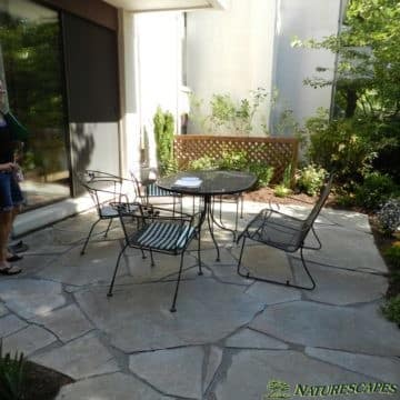 beautiful patio in Devon