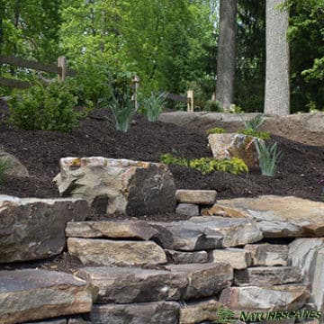 new Rockery in Berwyn