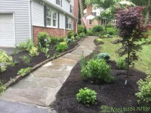 After updating walkway to irregular flagstone