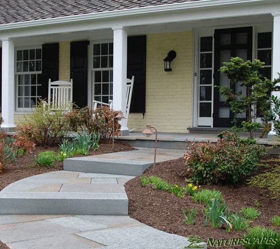 Stone Pathway in Newtown Square