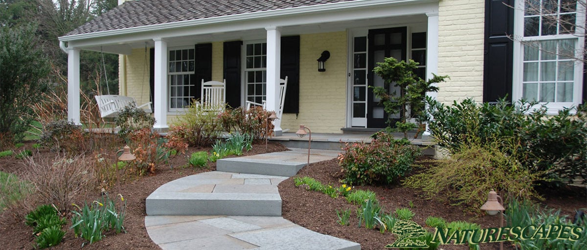 Stone Pathway in Newtown Square