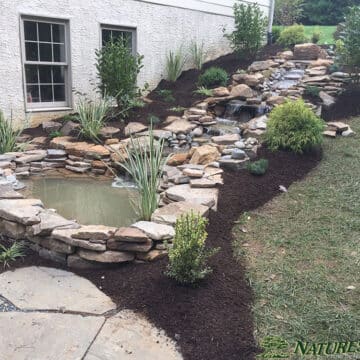 After landscape remodel in West Pikeland