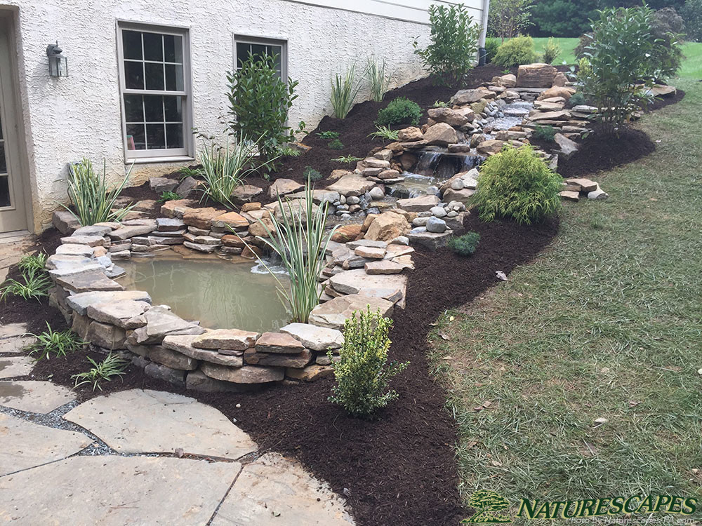 After landscape remodel in West Pikeland