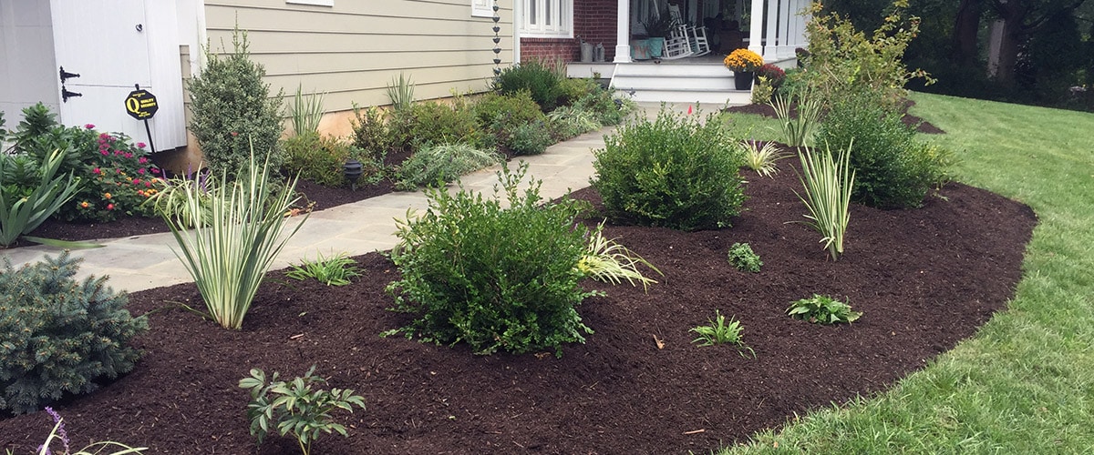 Landscaping project in Easttown Township, PA