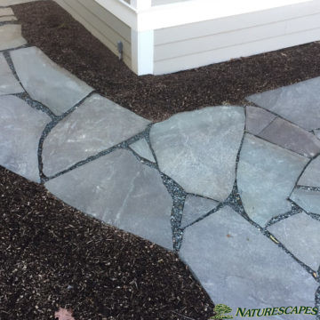 After Flagstone Landscaping