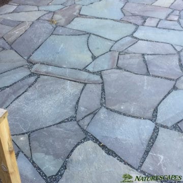 After Flagstone Landscaping