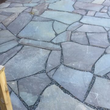 After Flagstone Landscaping