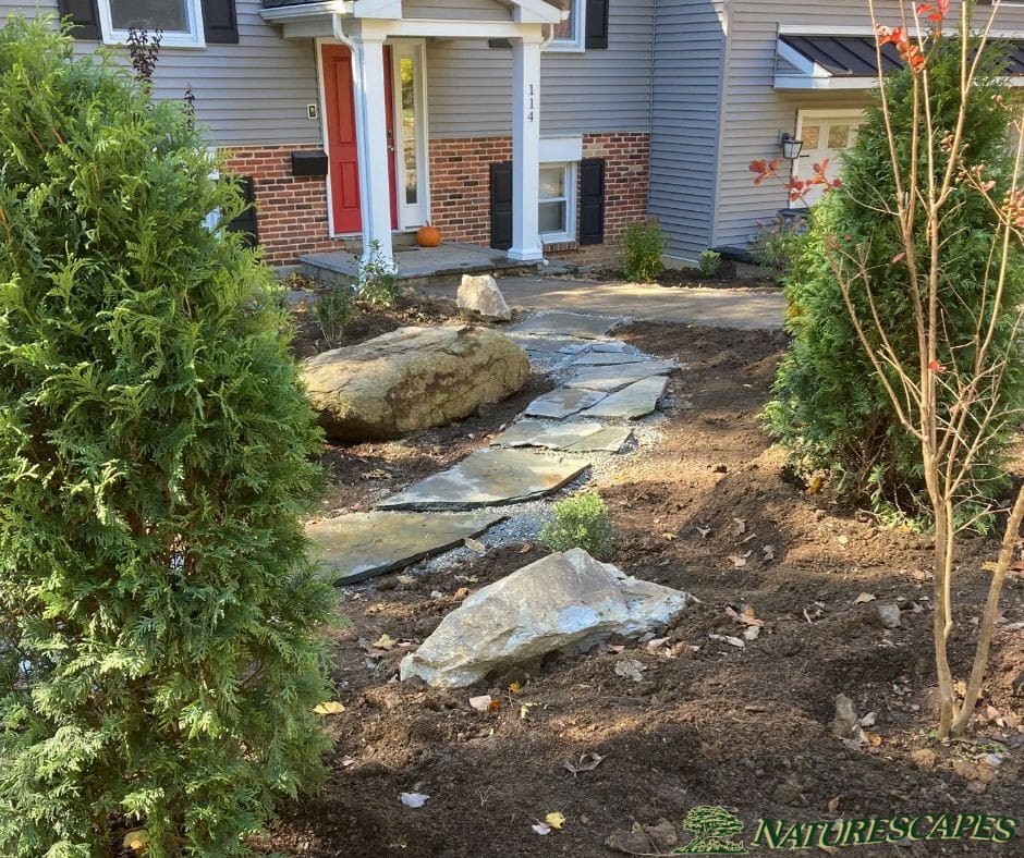 berwyn flagstone with home