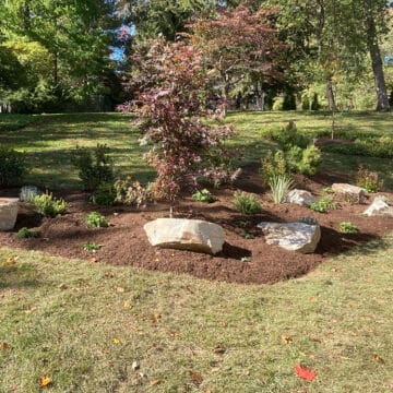 Radnor landscaping job after