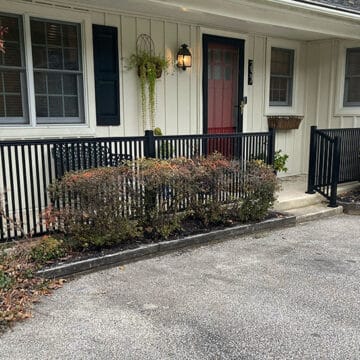 Driveway and front of house in Radnor, PA